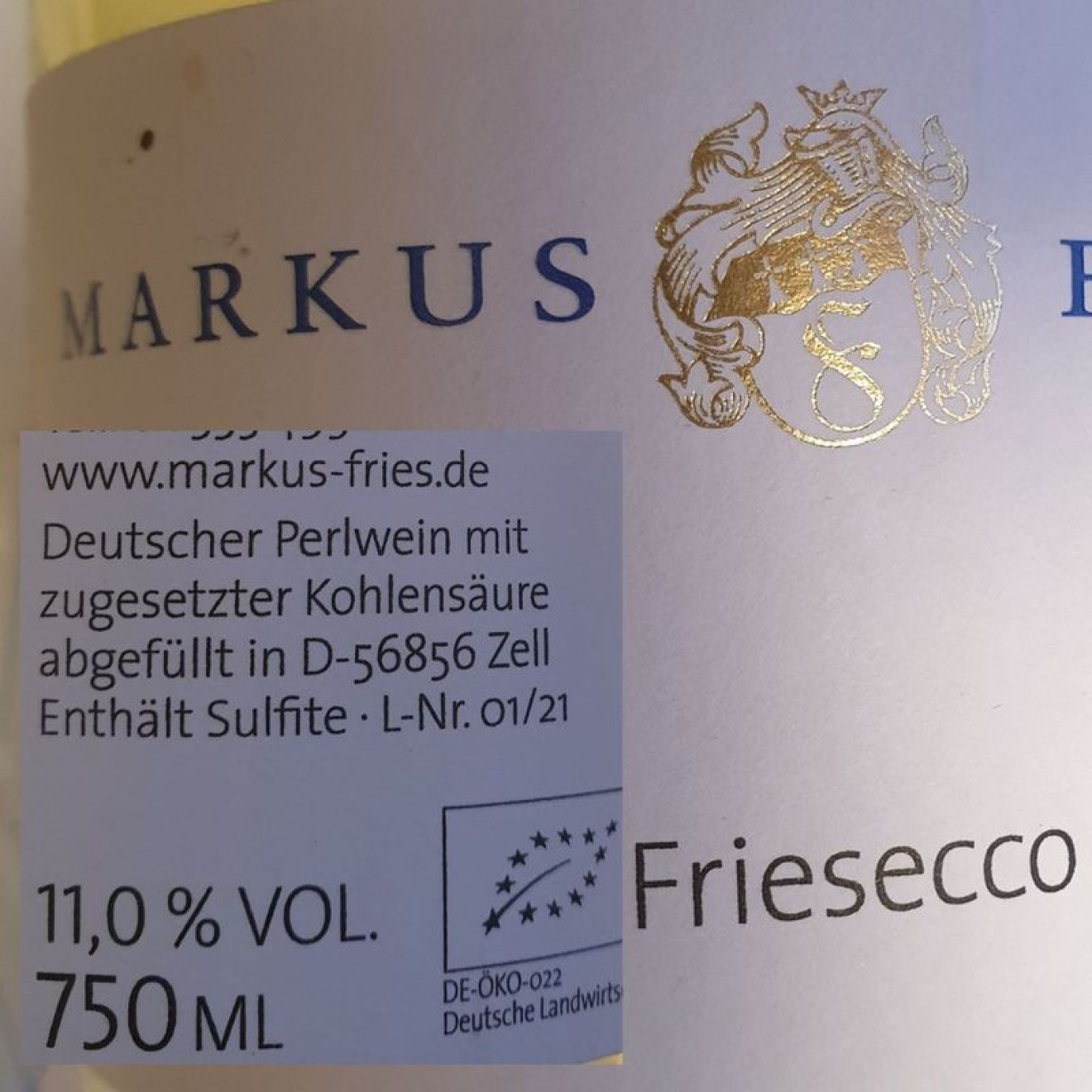 MF Friesecco trocken Bio 0,75l