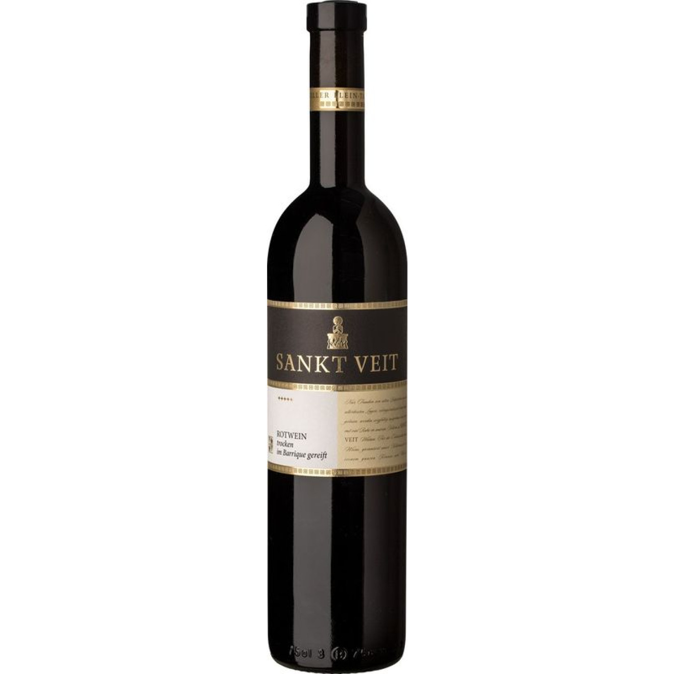 Fleiner Sankt Veit Barrique Rotwein trocken 2015 0,75l