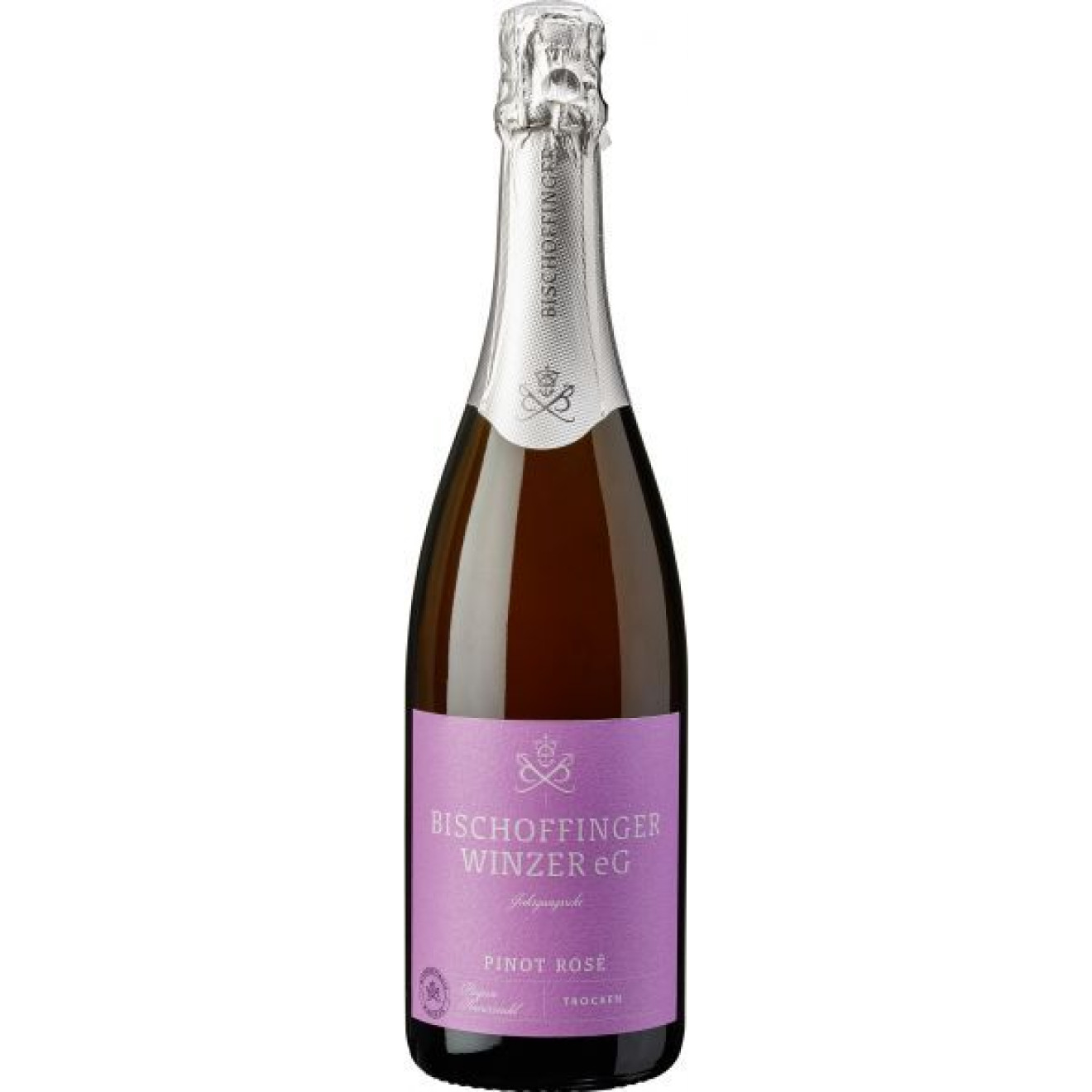 Bischoffinger Pinot Rose Sekt trocken 0,75l