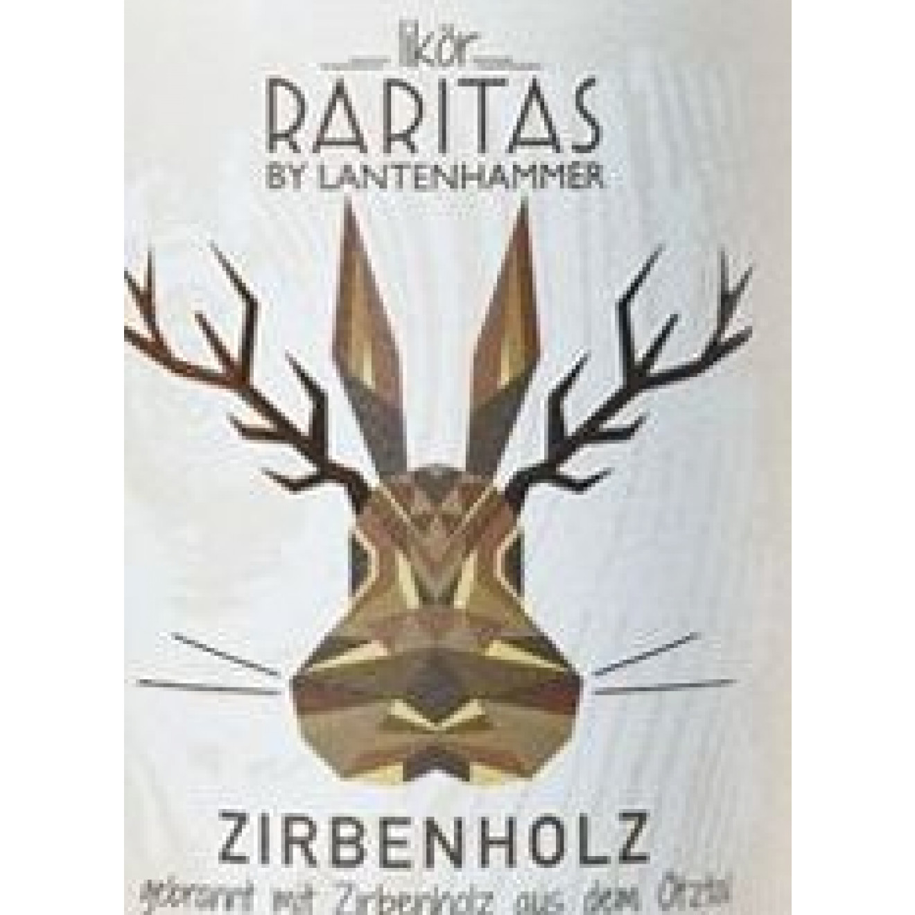 RARITAS Zirbenholzlikör Lantenhammer 38% 0,05l