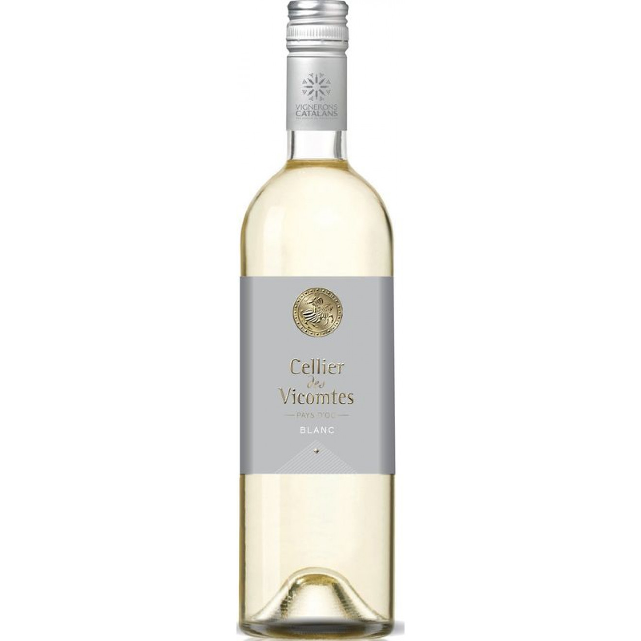 Cellier Vicomtes Blanc de Blancs Vin de Pays Catalan 2019 1,00l