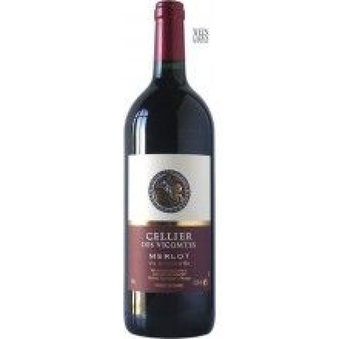 Cellier des Vicomtes Merlot Vin de Pays d`Oc rouge IGP 2024 1,00l