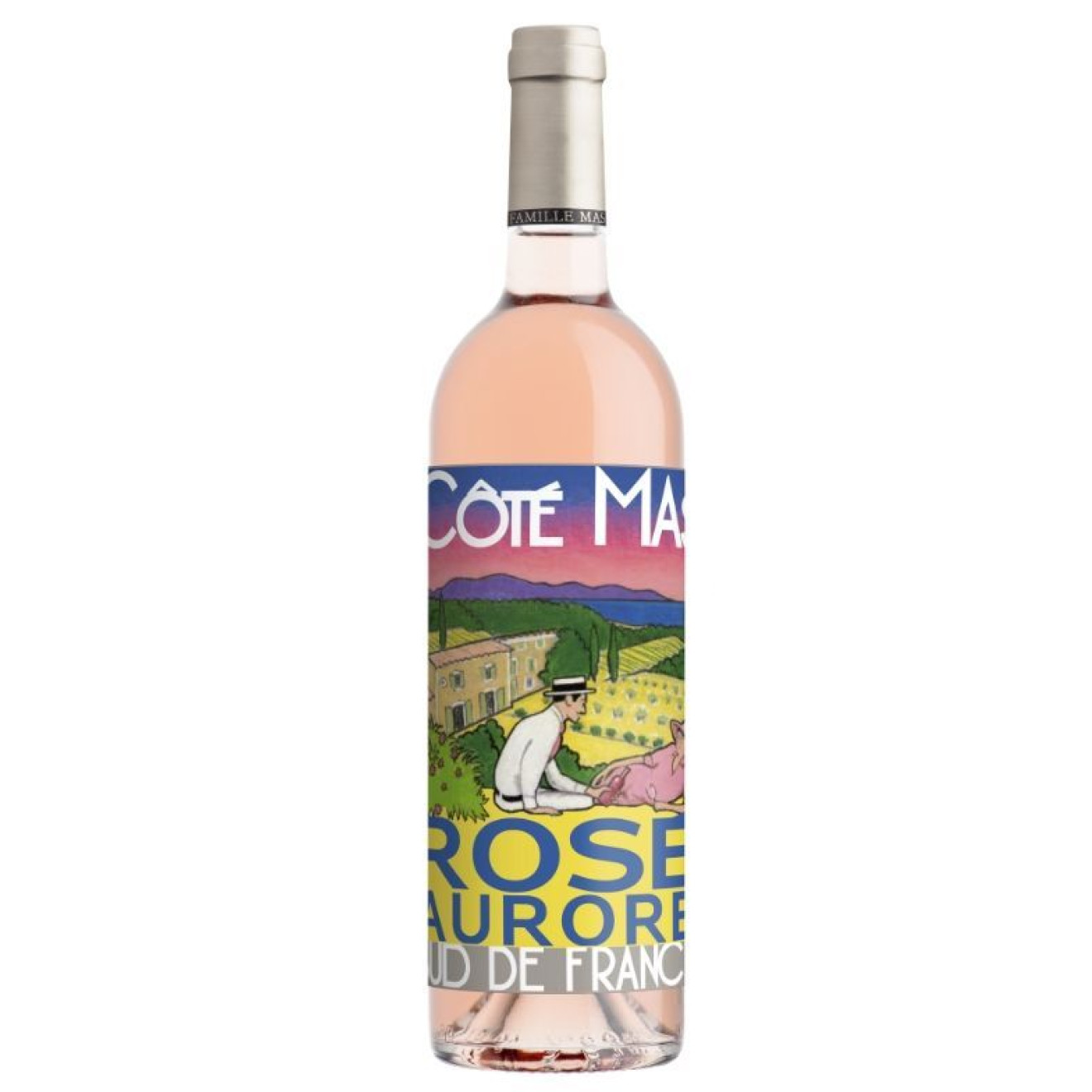 Cote de mas rose Vin de Pays`oC 2022 1,0l