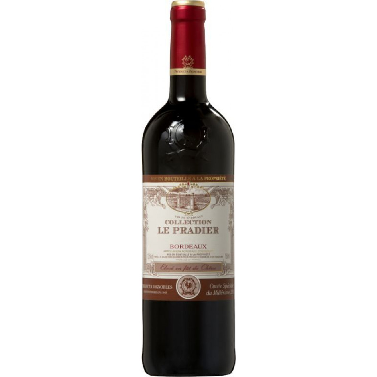 Collection Le Pradier Vin de Bordeaux Restposten 2014 0,75l