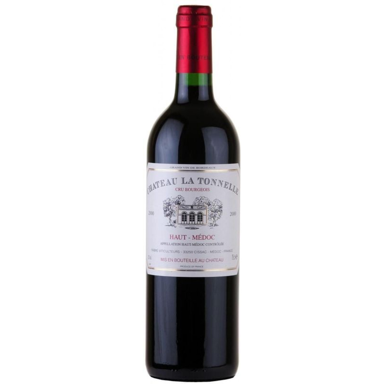 Chateau La Tonnelle Haut-Medoc Domaine Fabre rouge AOC 2016 0,75l