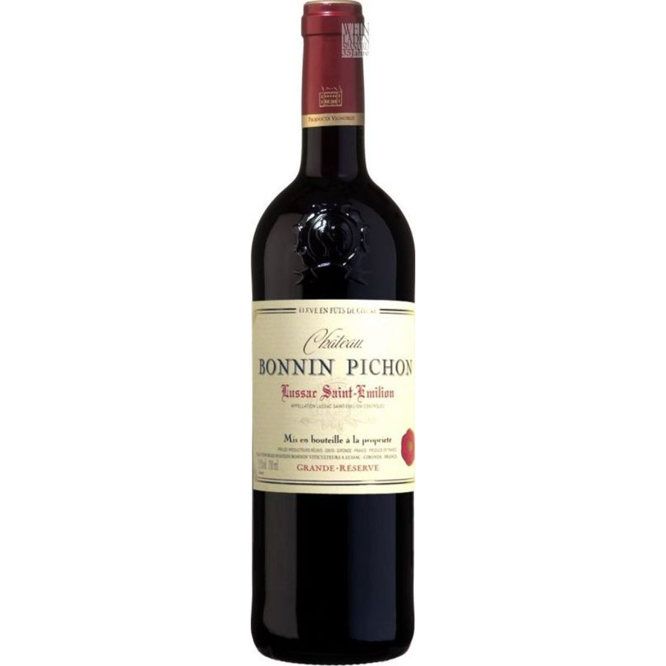 Chateau Bonnin Pichon - Lussac Saint-Emilion Barrique Ausbau 2019 0,75l