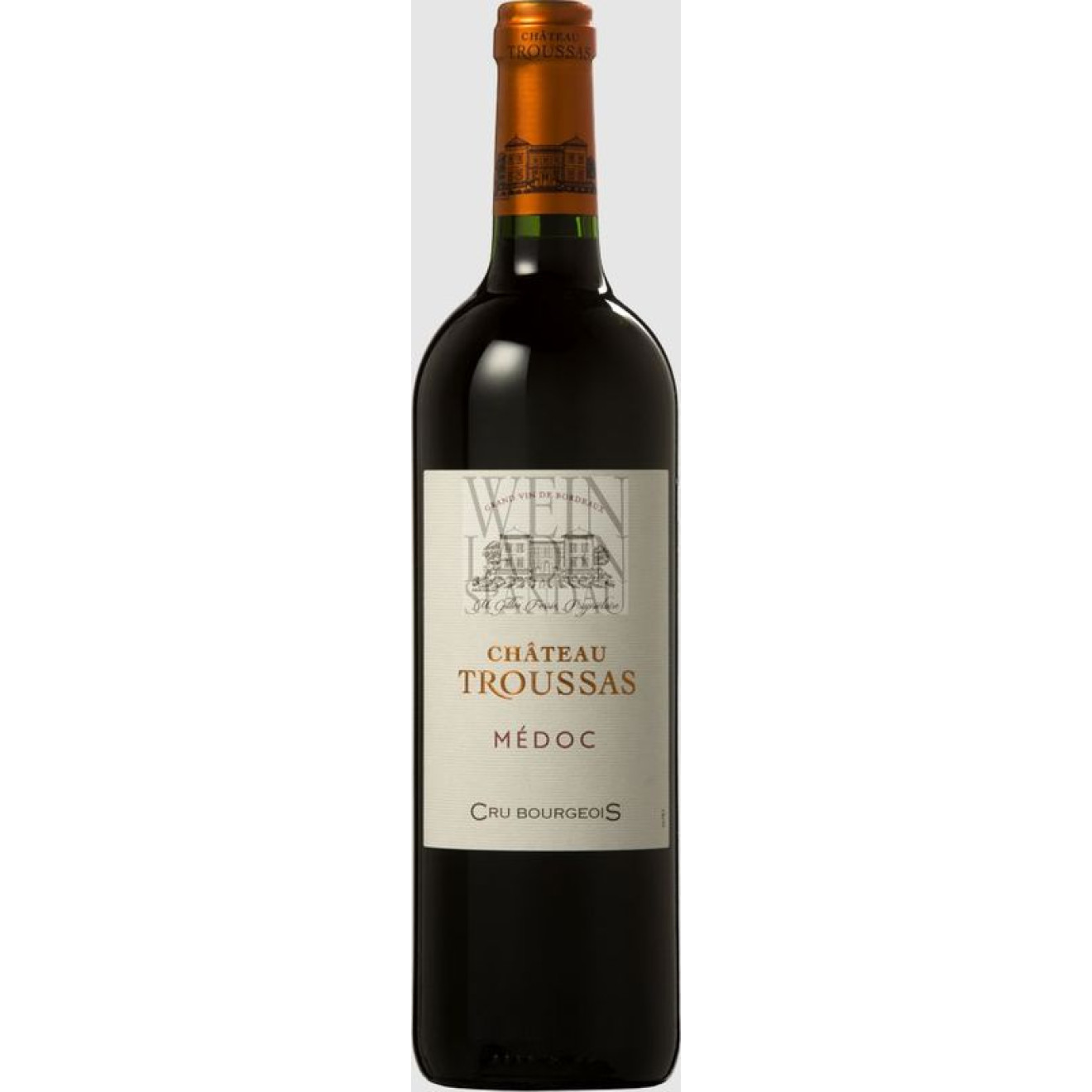 Chateau Troussas Medoc Cru Bourgoise 2016  0,75l