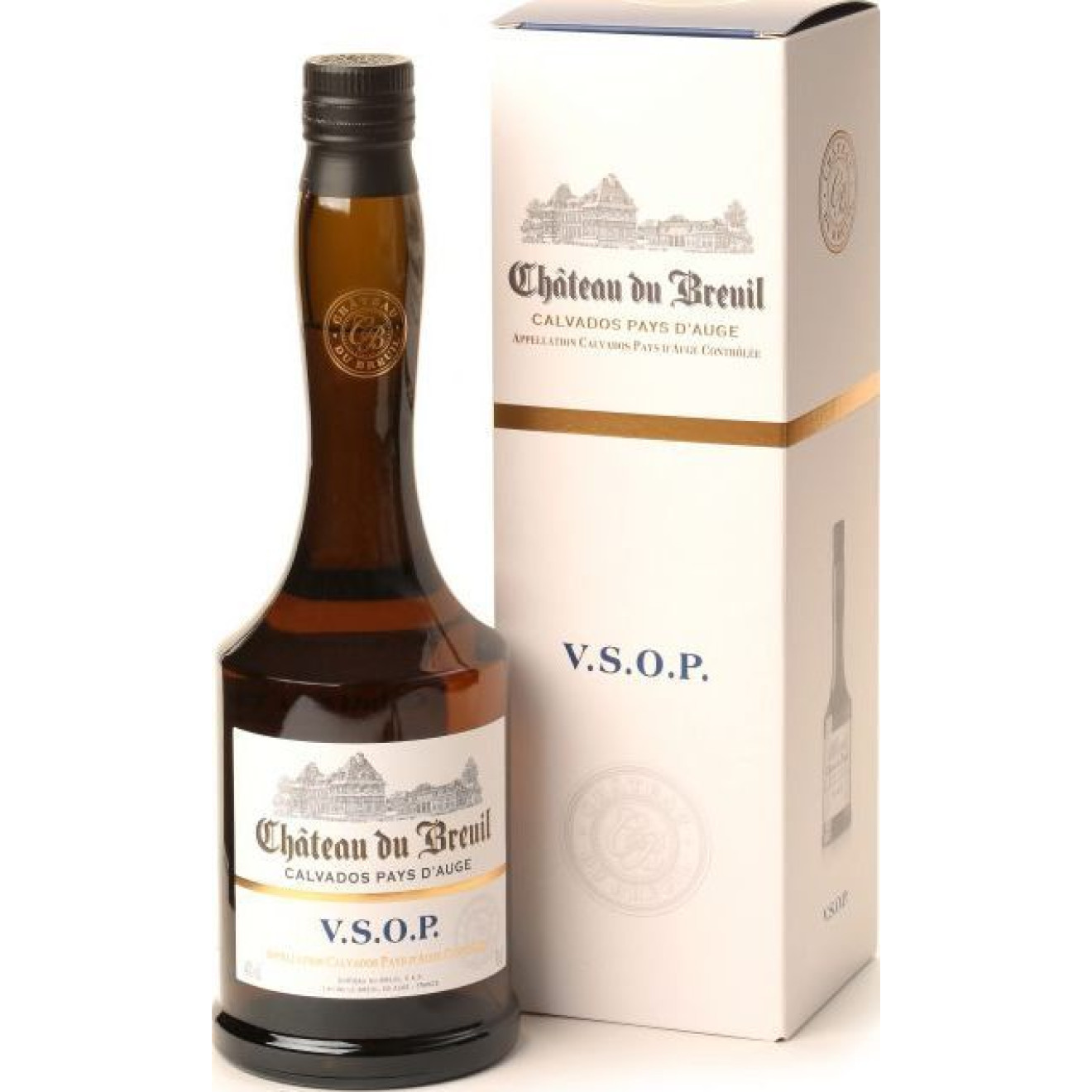 CALVADOS CHÂTEAU DU BREUIL V.S.O.P 40% 0,70l
