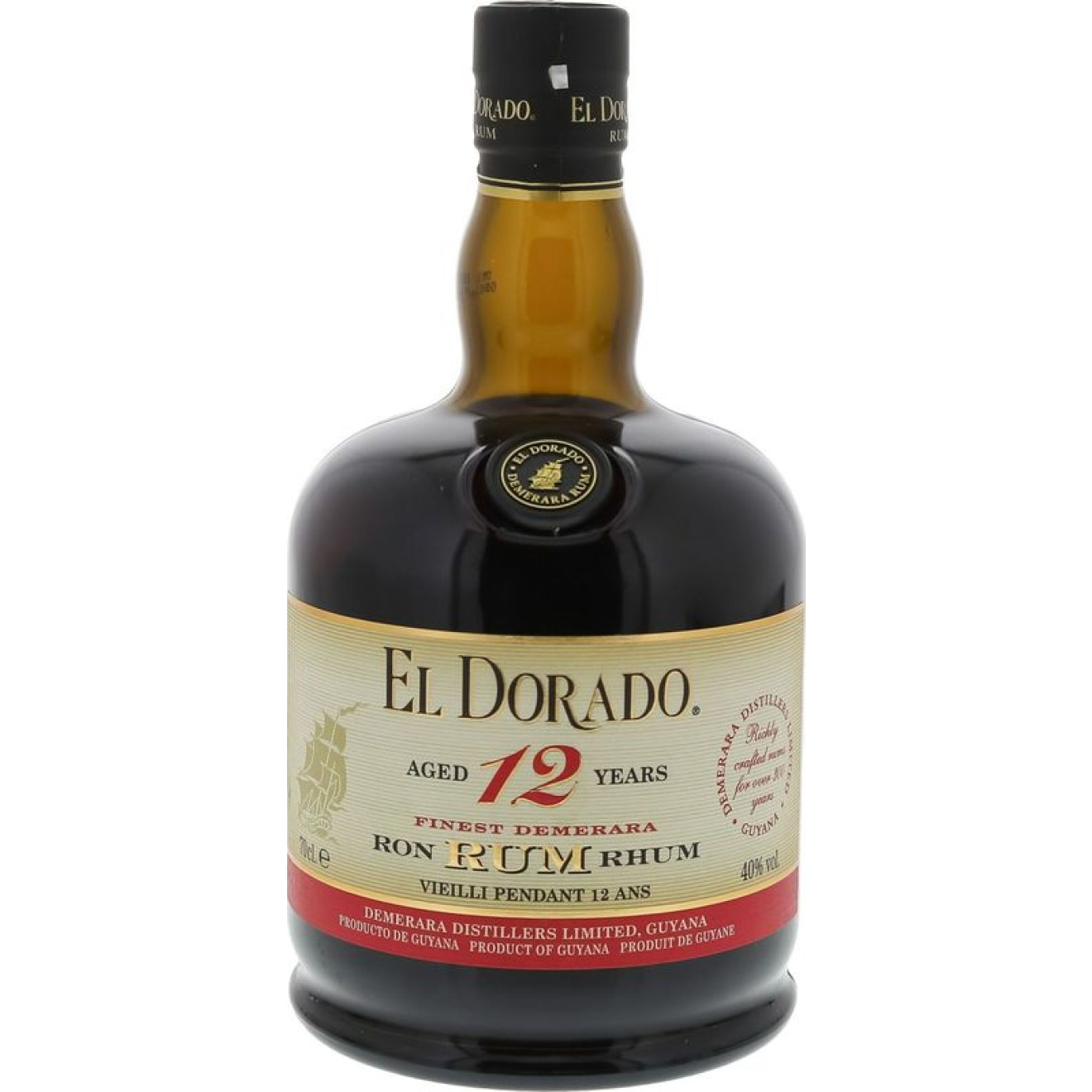 El Dorado 12 Jahre 40% 0,70l