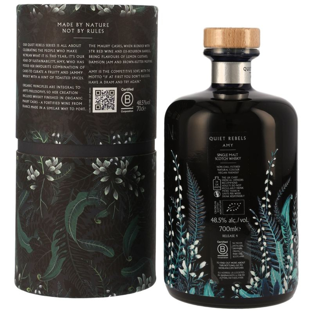 NC`NEAN SM Whisky - Quiet Rebels - AMY 48,5 % 0,70