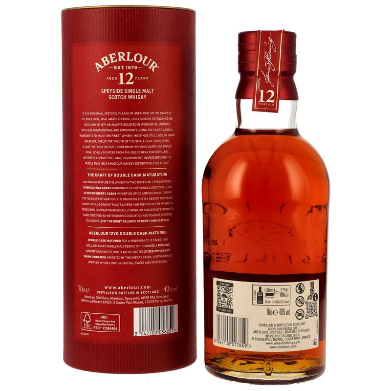 Whisky Aberlour Single Malt Double Cask 12 Jahre 40% 0,70l