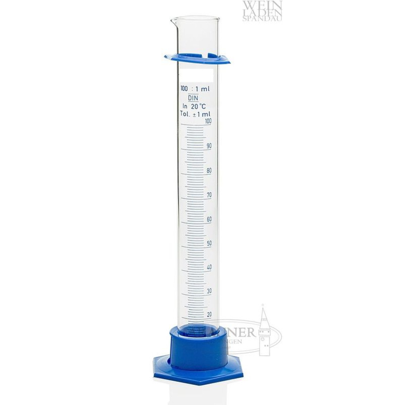 100ml Meßzylinder mit Graduierung 1,00St