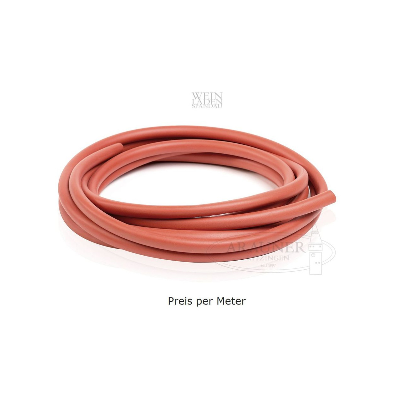 Gummischlauch 10 x 14mm zur Flaschenfüllung 1,00m