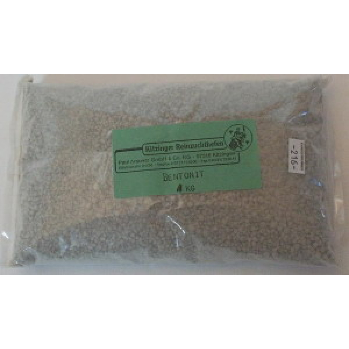 1000g Bentonit lose 1,00St