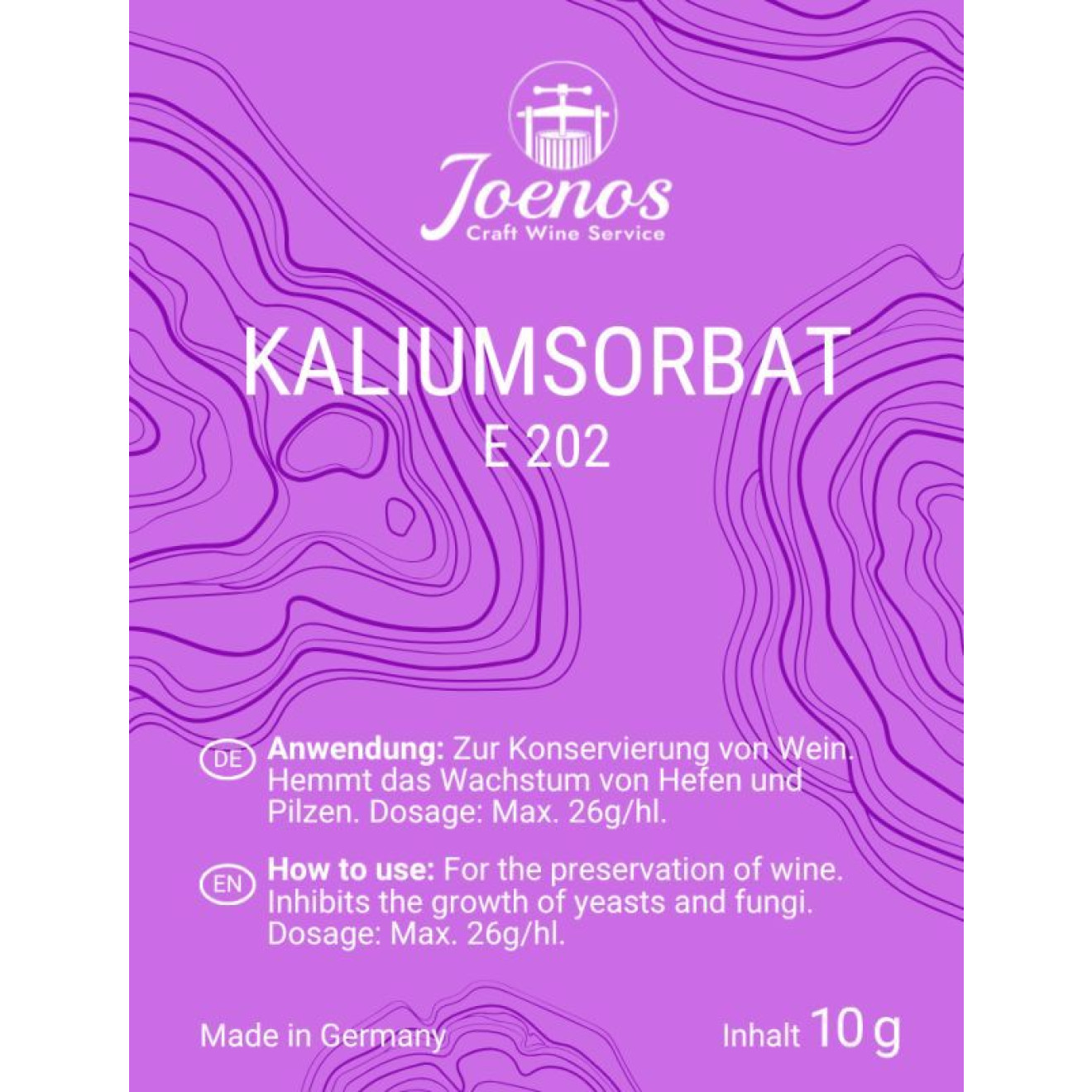 Kaliumsorbat 10g