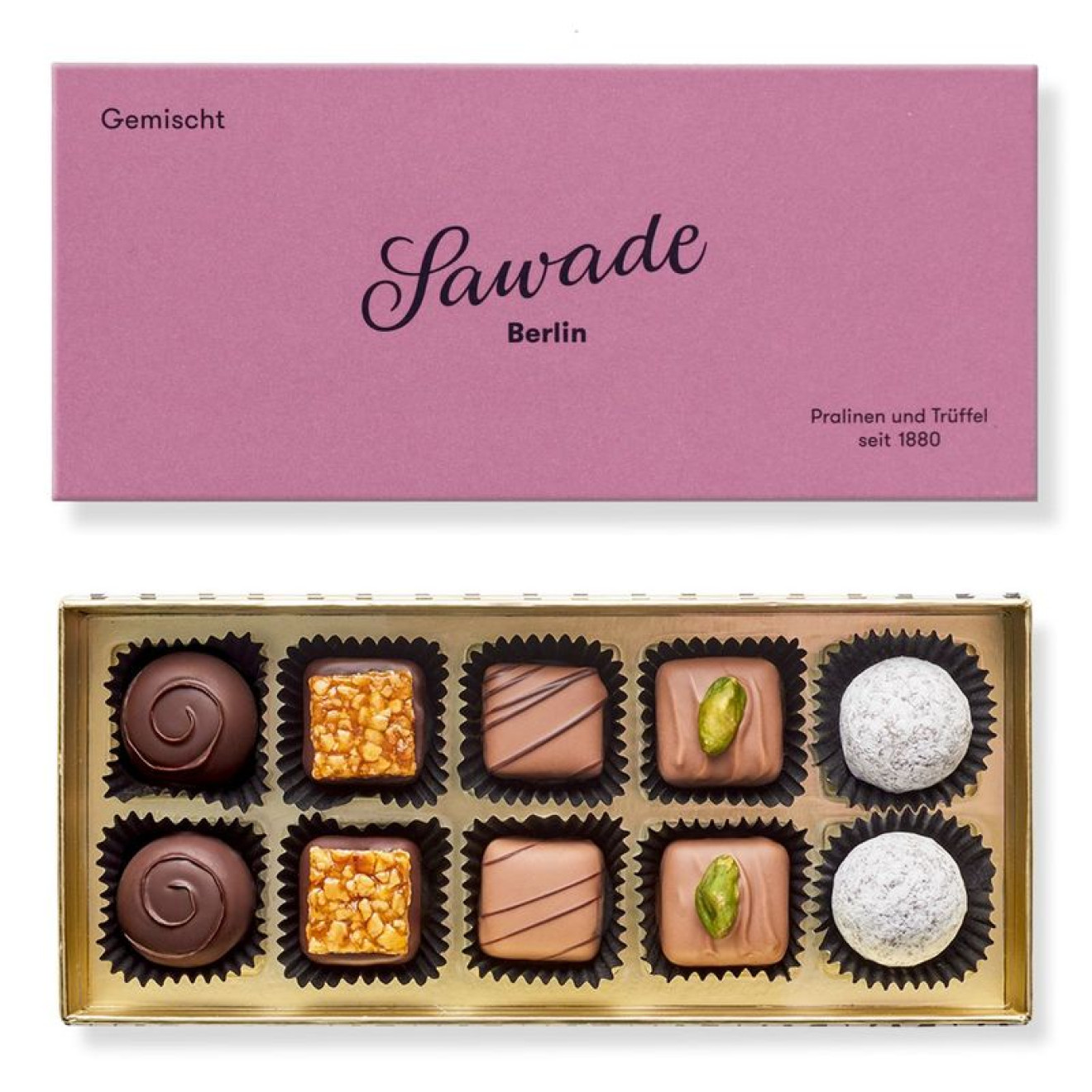 SAWADE Pralinenschachtel gemischt 115g