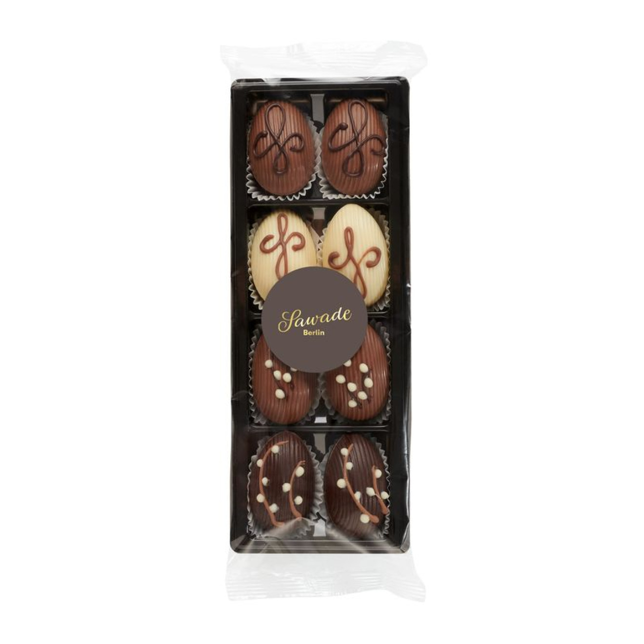 SAWADE 8 alkoholfreie Desserteier 160g