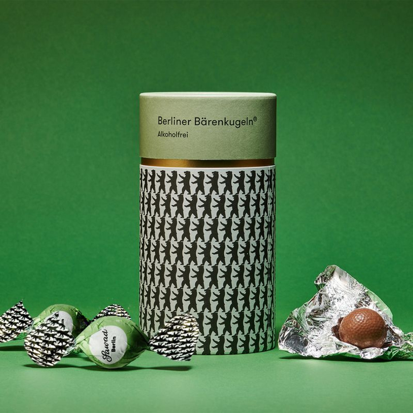 SAWADE 240g Dose mit 15 Berliner Bärenkugeln