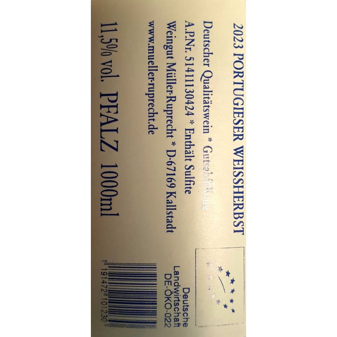 MR Pfälzer Portugieser Weißherbst QbA 2023 1,00l