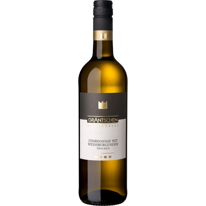 Grantschener Chardonnay mit Weißburgunder QbA trocken 0,75l 2023