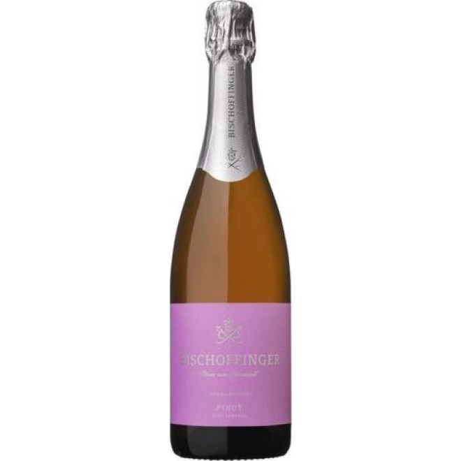 Bischoffinger Pinot Rose Sekt trocken 0,75l