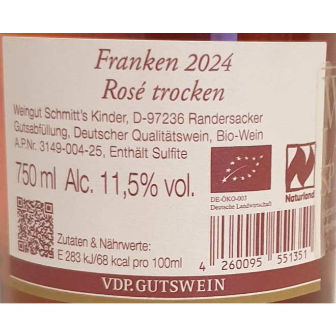 Rosé trocken VDP.Gutswein Bio 2023 0,75l