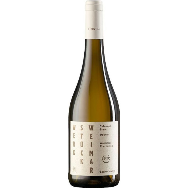 Weimarer Poetenweg Cabernet Blanc trocken Bio DQW 2023 0,75l