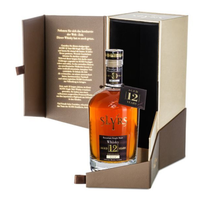 SLYRS 12 Year Old Single Malt Whisky 43% Jahrgang GP 0,7l
