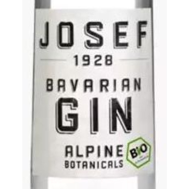 LH Josef Gin Alpine Botanicals BIO 42% 0,05l DE-ÖKO-060