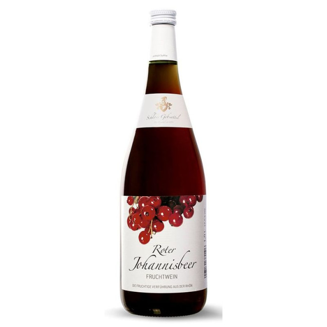 Johannisbeerwein rot 1,00l