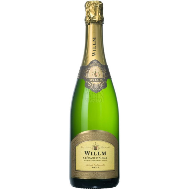 Willm Cremant D`Alsace Brut Methode Traditionelle 0,75l
