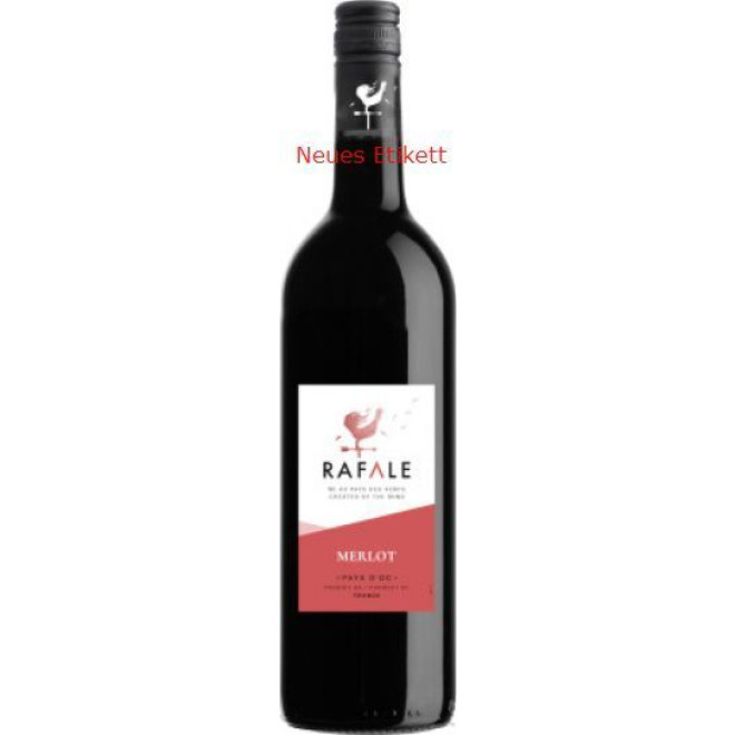 RAFALE Merlot Vin de Pays d`Oc 2022 0,75l