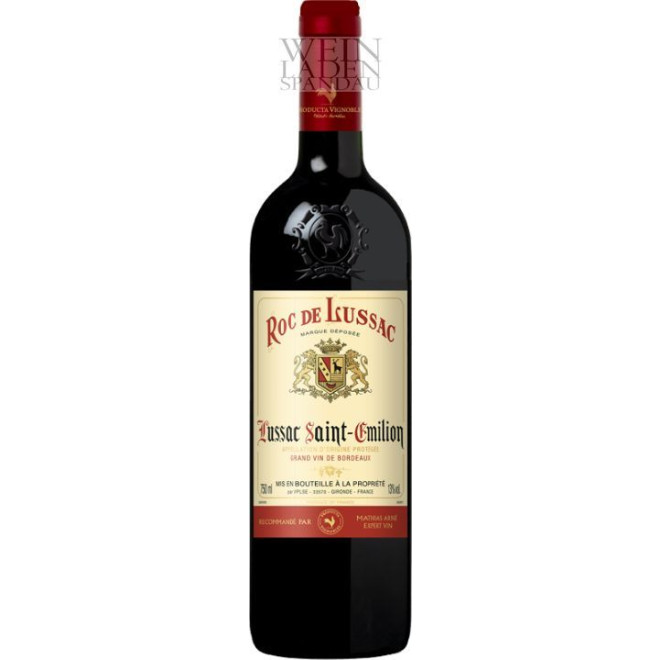 Roc de Lussac - Lussac St-Emilion 2019 0,75l
