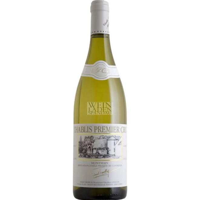 Chablis 1er Cru Montmain AOC Gérard Tremblay 2022 0,75l