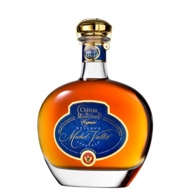 Cognac Montifaud Carafe Helios RSMV 40% in der Geschenkverpackung 0,70l