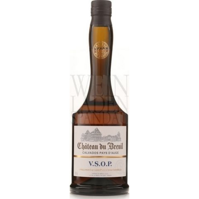 CALVADOS CHÂTEAU DU BREUIL V.S.O.P 40% 0,70l