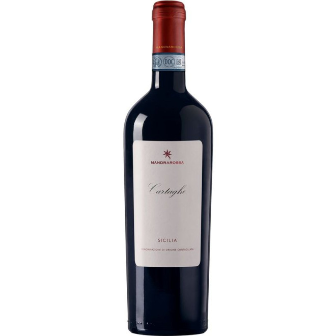 Cartagho Rosso Sicilia Nero D`AVOLA DOC, Mandrarossa 2019 0,75l