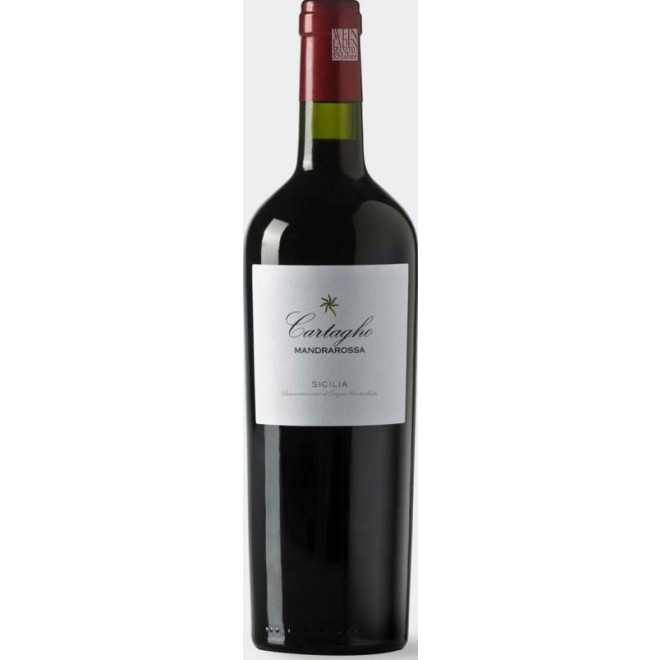 Cartagho Rosso Sicilia Nero D`AVOLA DOC, Mandrarossa 2019 0,75l