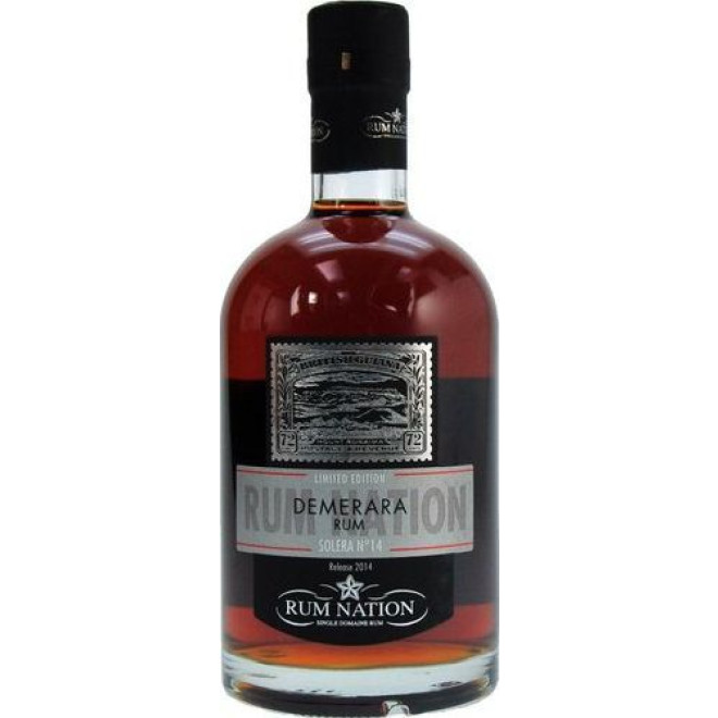 Rum Nation N 14 Demerara Solera 40% 0,70l