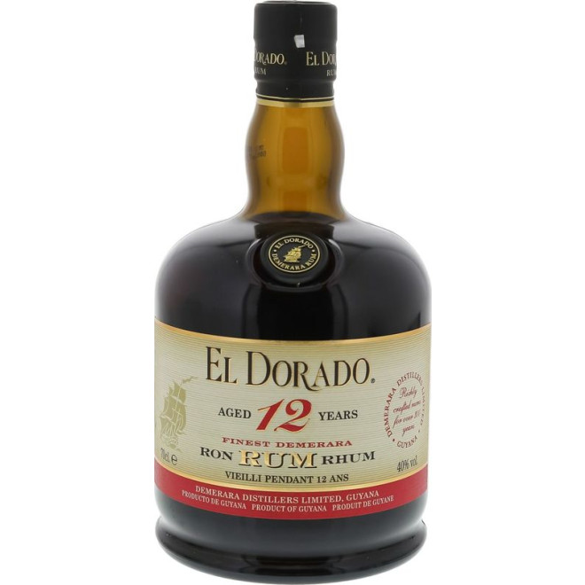 El Dorado 12 Jahre 40% 0,70l
