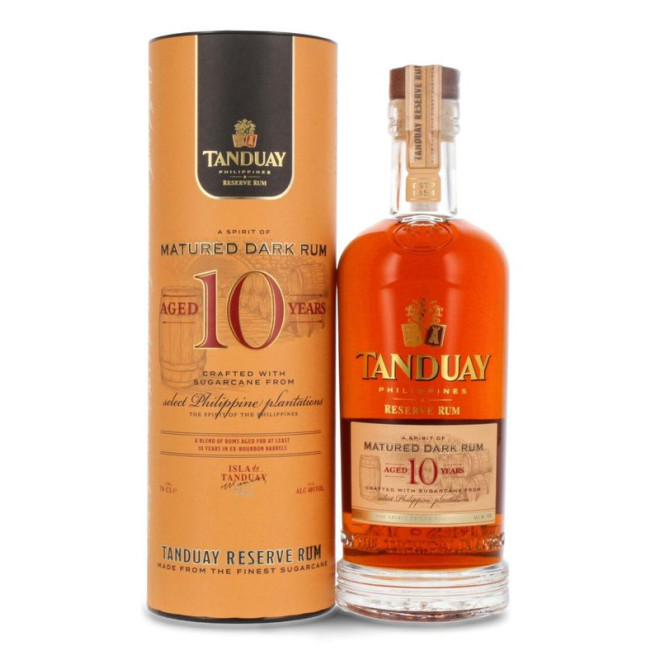 Tanduay 10 YO Reserve Rum 40% vol. 0,70l