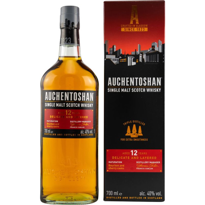 Auchentoshan Whisky 12J 40% 0,70l