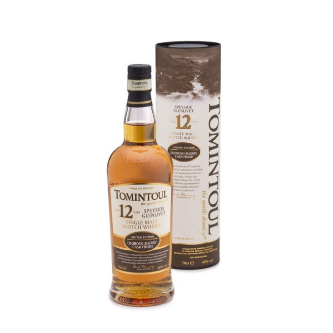 Whisky Tomintoul Single Malt Scotch Whisky Sherry Cask Limited Edition 12 J 40% 0,70l