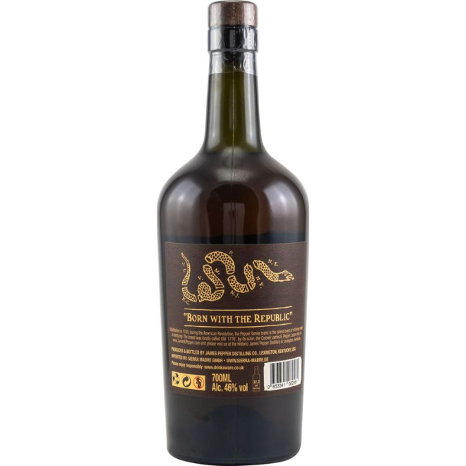 1776 Straight Bourbon Whisky James E. Pepper 0,70l 46%