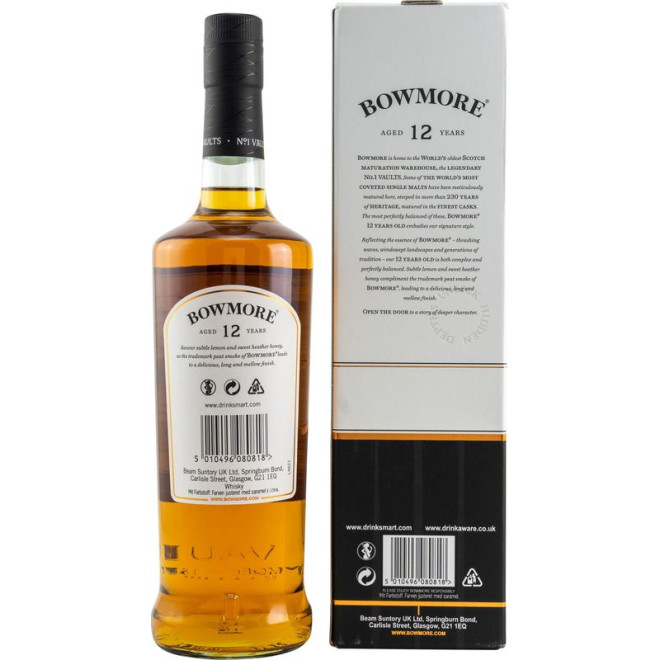 Whisky Bowmore 12J 40,0% 0,70l