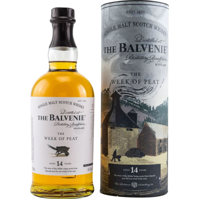 Whisky Balvenie The Week of Peat 14J 48,3% 0,70l