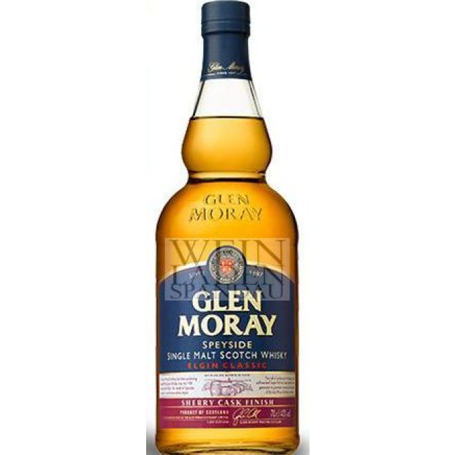 Whisky Glen Moray Single Malt Sherry Cask Finish 40% 0,70l