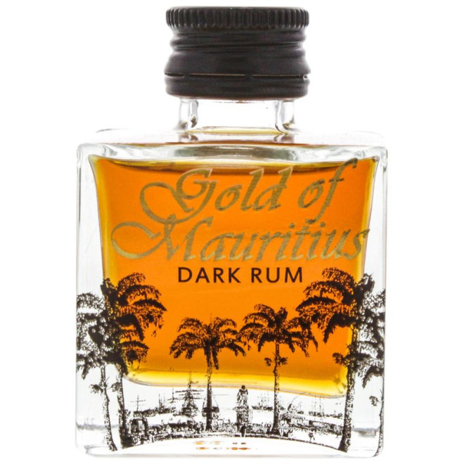 Gold of Mauritius Dark Rum Solera 5J 40% 0,05l