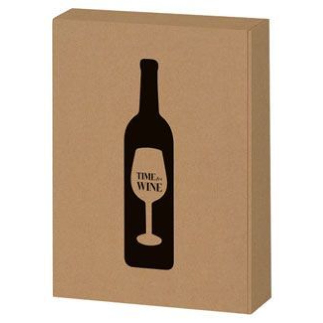 3er Geschenkkarton -Time for Wine- 360mm 1,00St