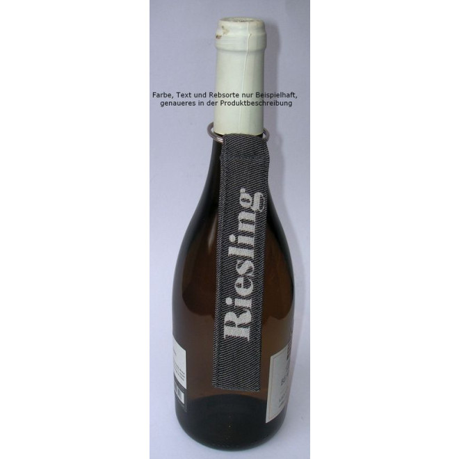 Schlüsselband Anthrazit mit Faschenring 1,00St